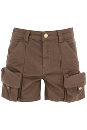 Pinko Porta Cargo Shorts   Brown