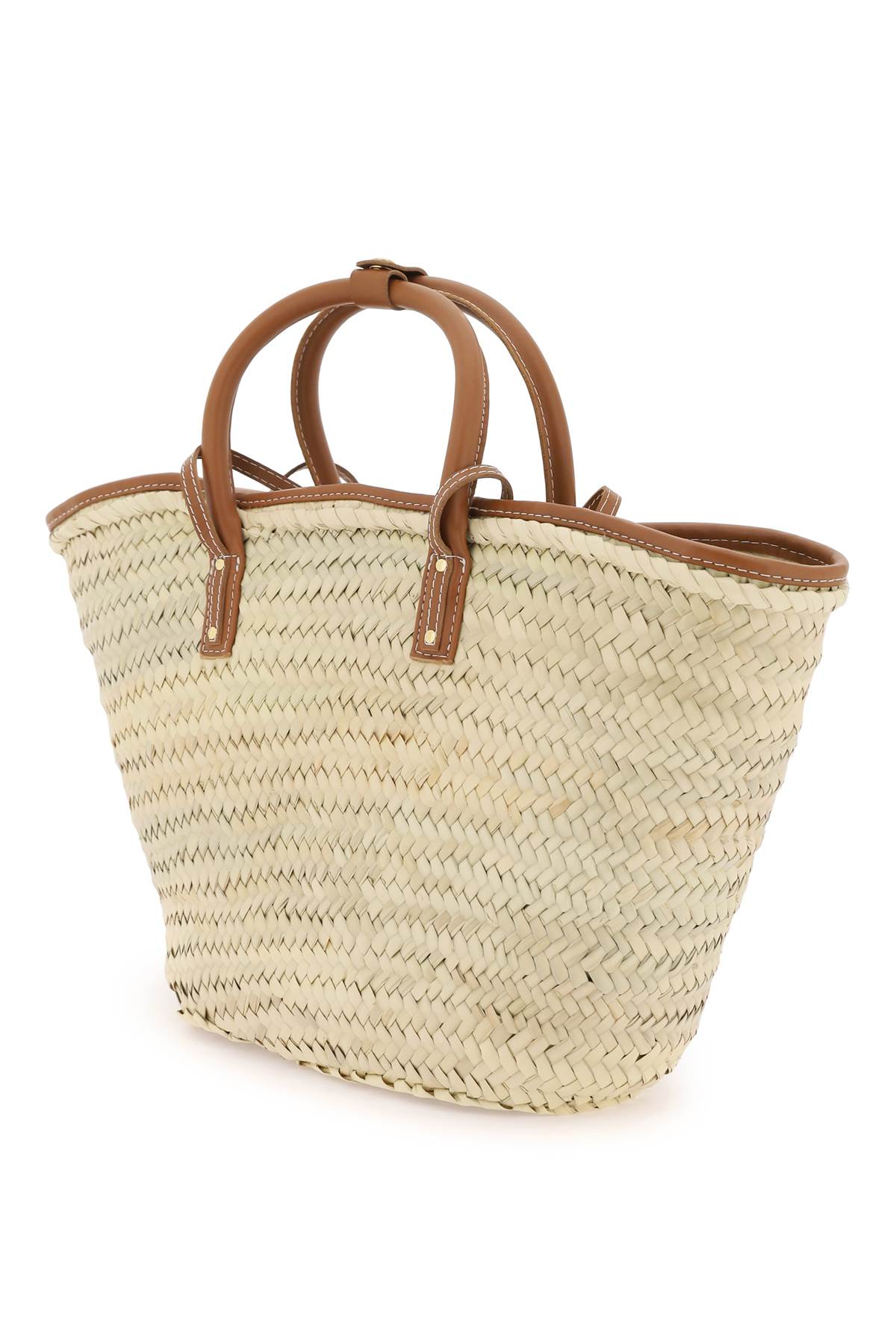 Jacquemus Le Panier Soli Basket Bag   Beige