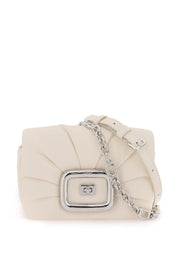 Roger Vivier Viv' Choc Clutch   White