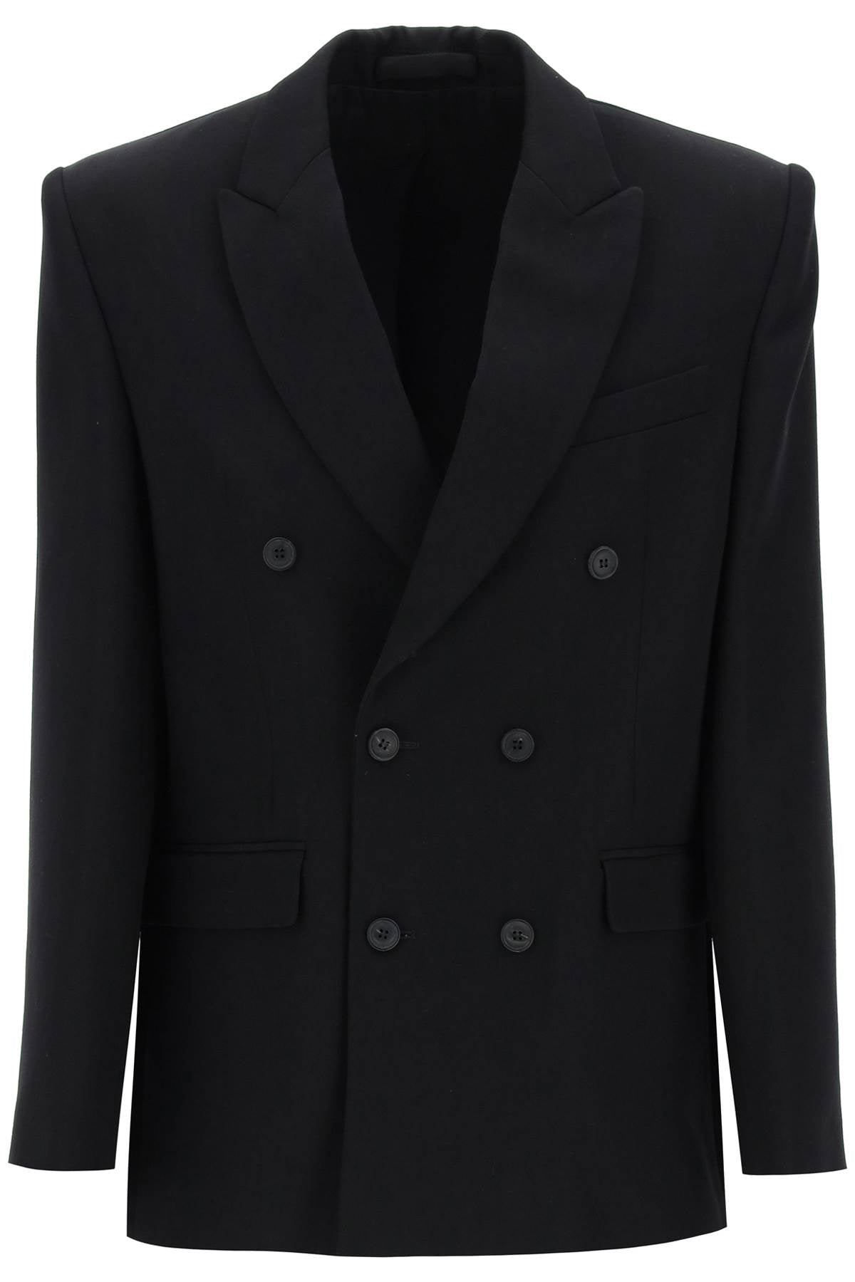 Wardrobe.Nyc Double Breasted Blazer   Black