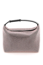 Eera Crystal Mesh Moonbag   Pink