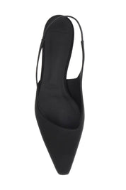 Loulou Studio Abside Slingback Pumps   Black