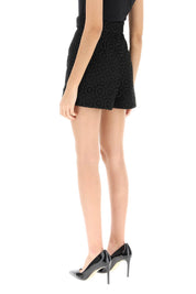 Moschino Lace Shorts   Black