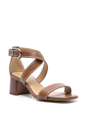 Mmk Sandals Leather Brown