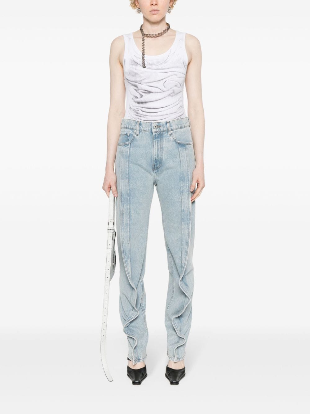 Y/Project Jeans Clear Blue