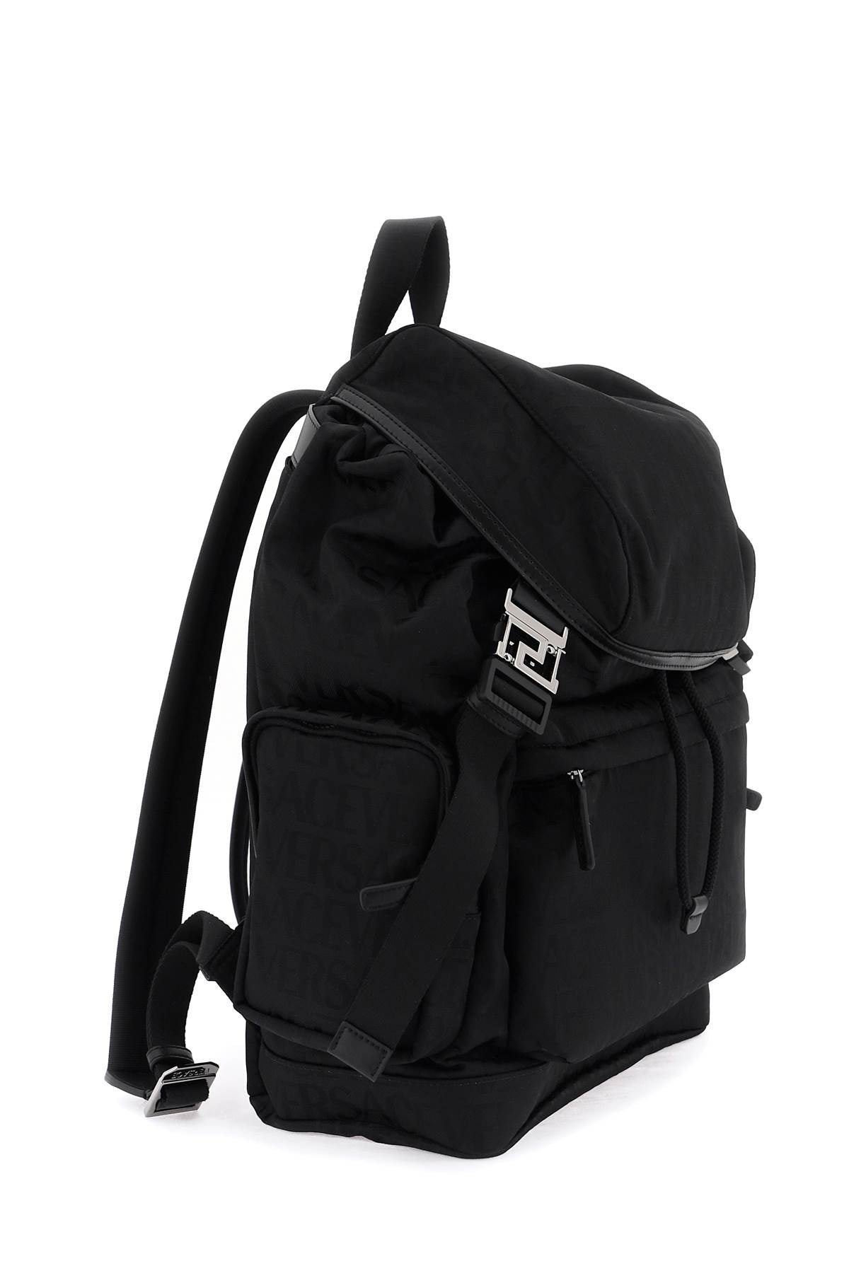 versace allover neo nylon backpack