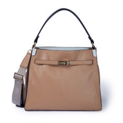 Frida Iconic Two-Tone Satchel by Roberta Gandolfi