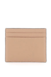 Valentino Garavani Vlogo Signature Grainy Calfskin Cardholder   Pink