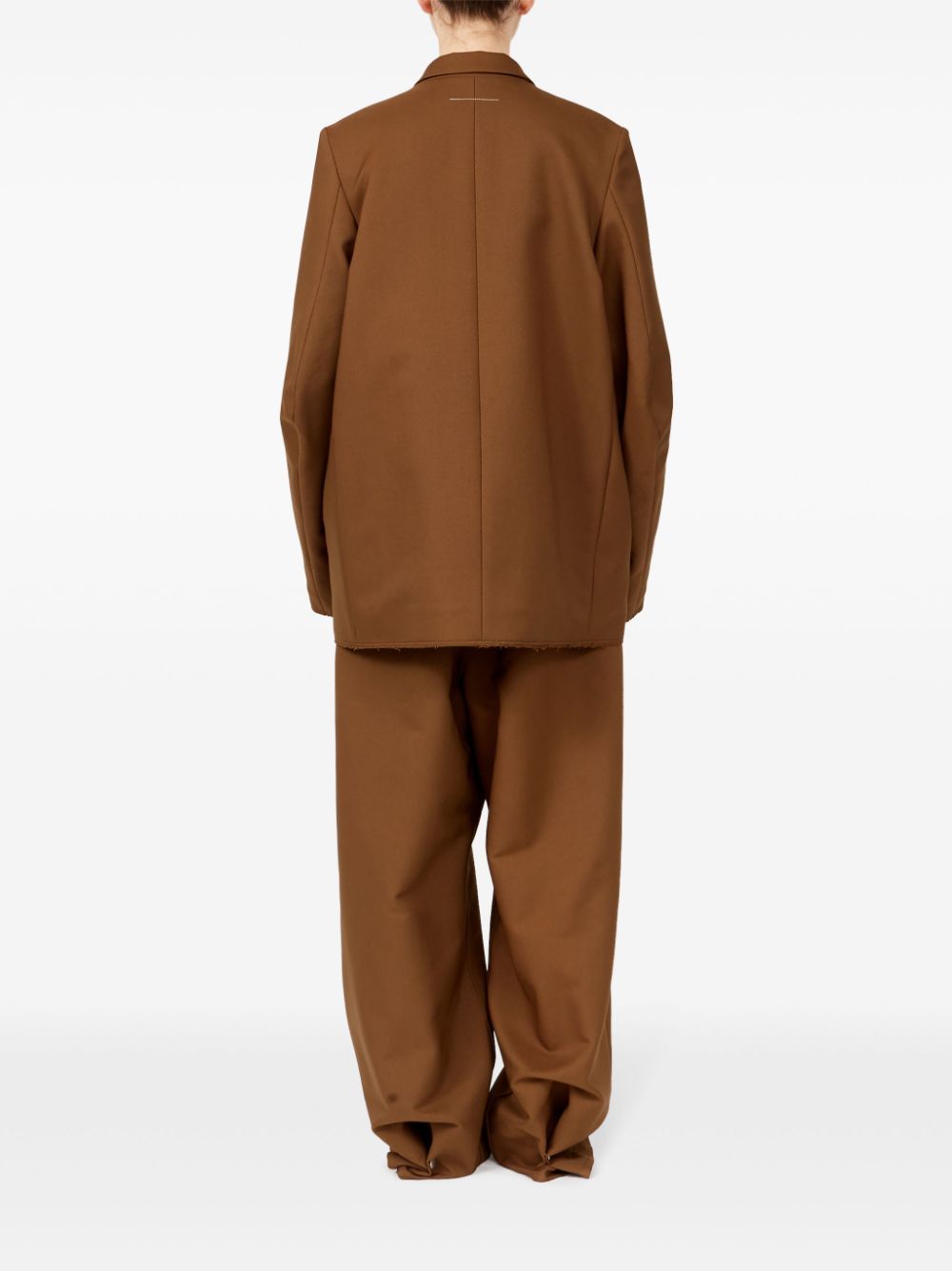 Mm6 Maison Margiela Coats Brown