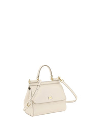 Dolce & Gabbana Sicily Medium Handbag   White