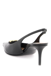 Valentino Garavani Slingback Vlogo Décollet   Black