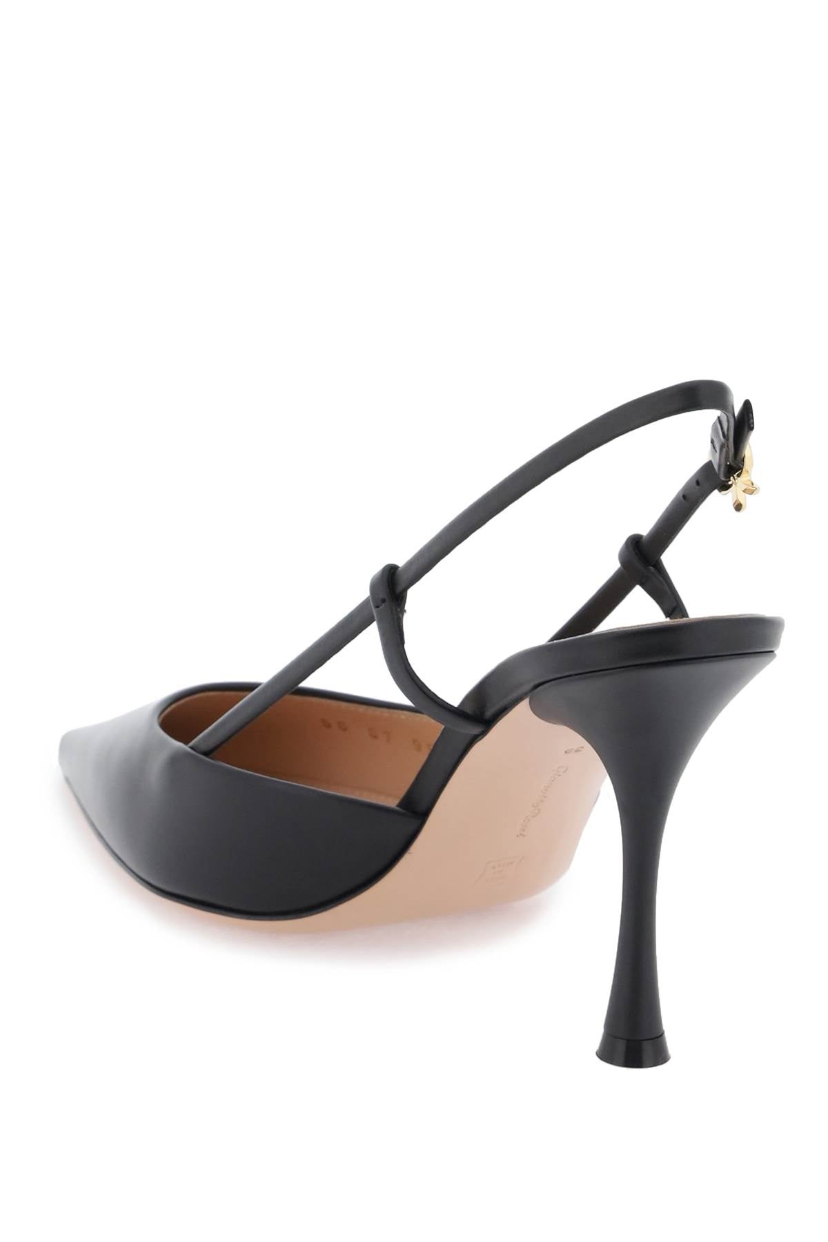 Gianvito Rossi Ascent Slingback Pumps   Black