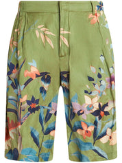 Etro Shorts Green