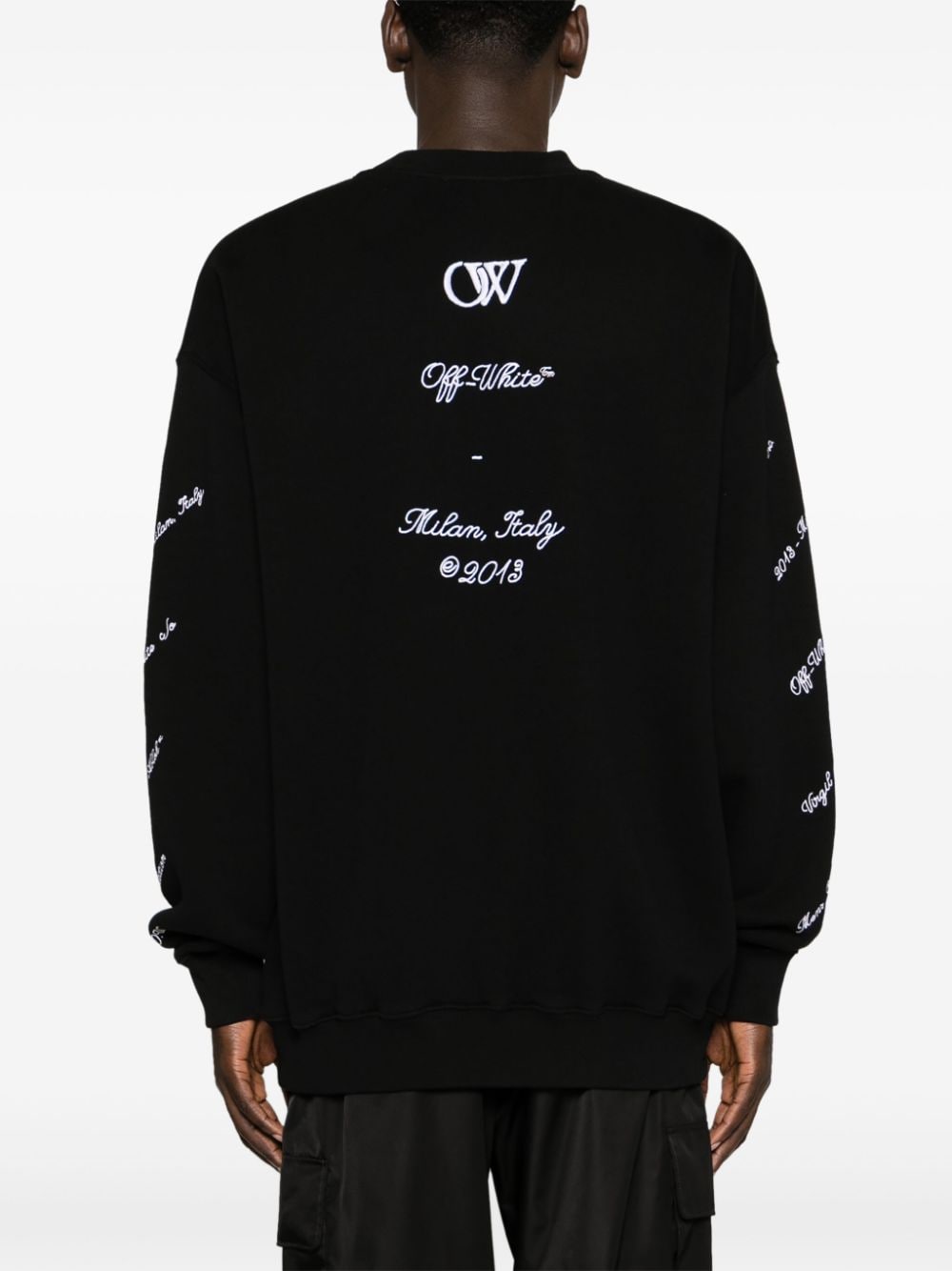 Off White Sweaters Black