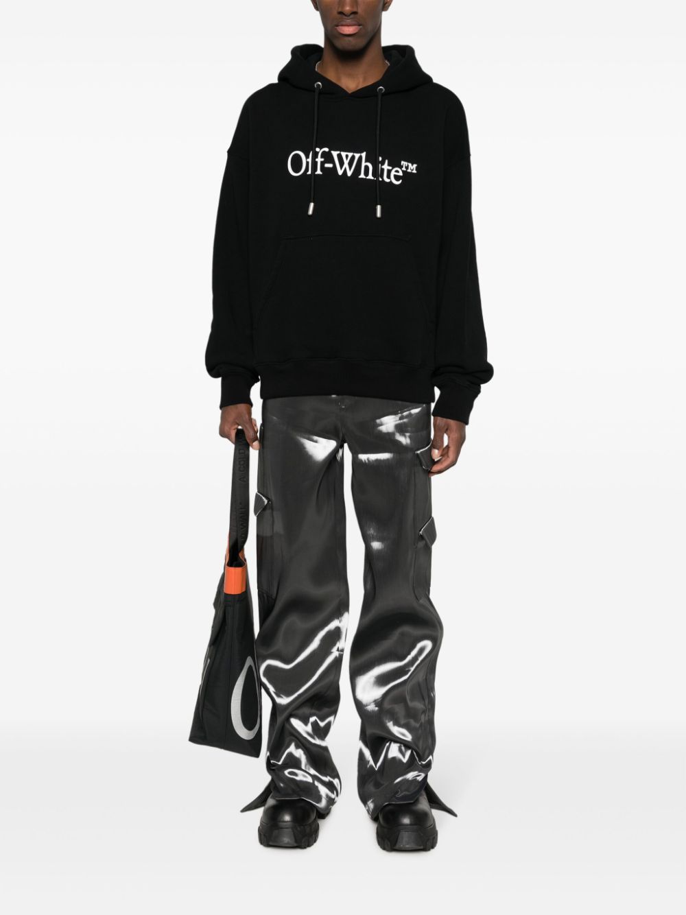 Off White Sweaters Black