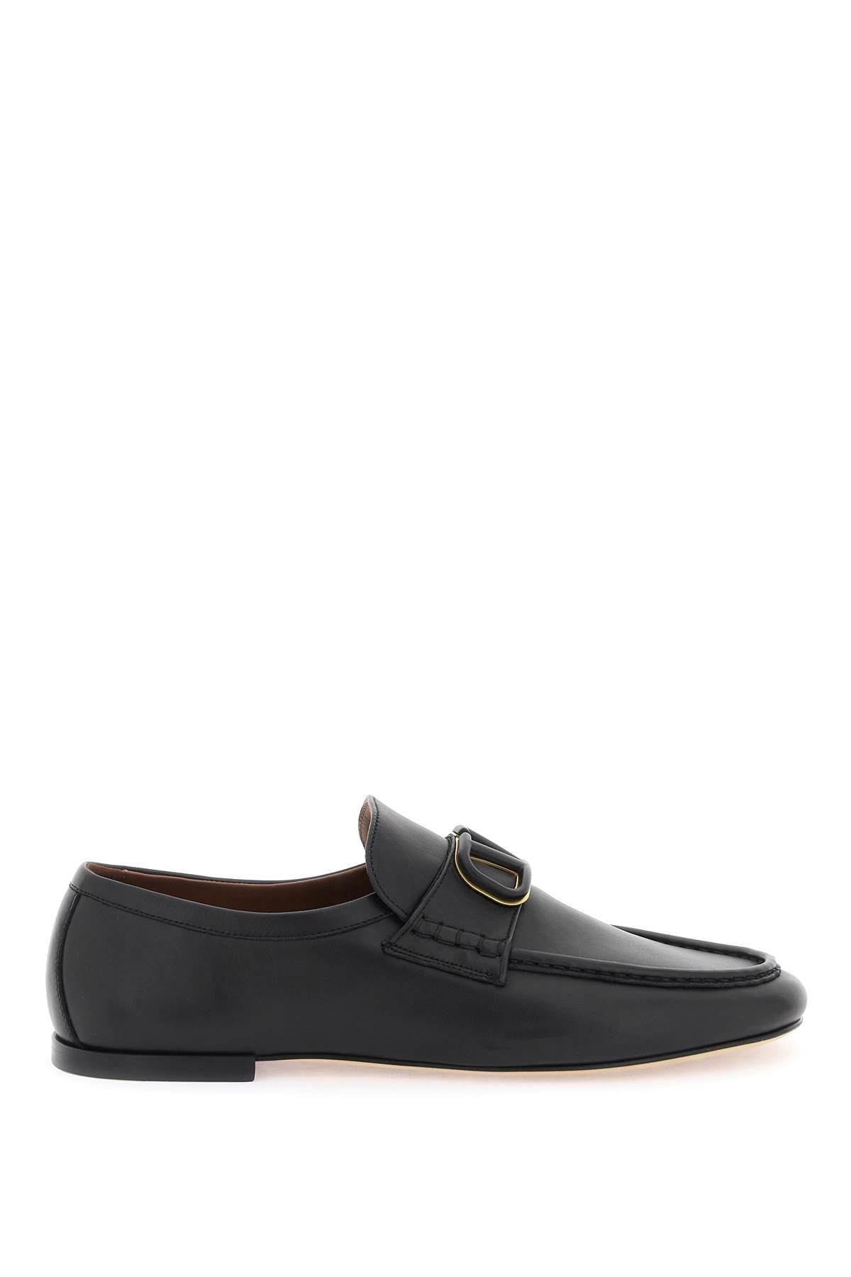 Valentino Garavani Vlogo Signature Calfskin Nappa   Black