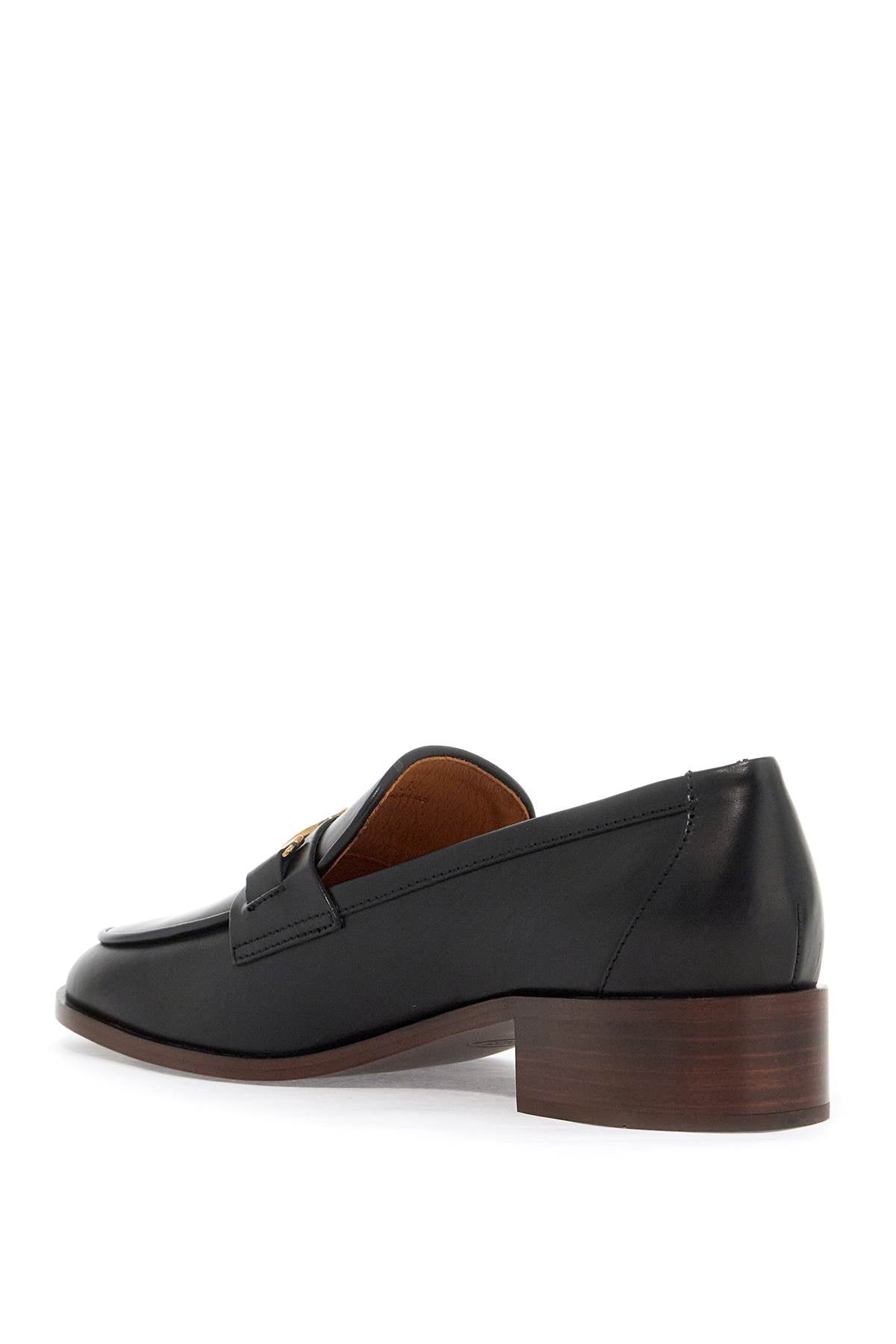 Tod's Leather Loafers   Black