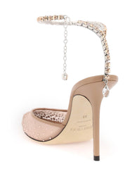 Jimmy Choo Saeda 100 Pumps With Crystals   Pink