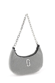 Marc Jacobs The Rhinestone Small Curve Bag   Black