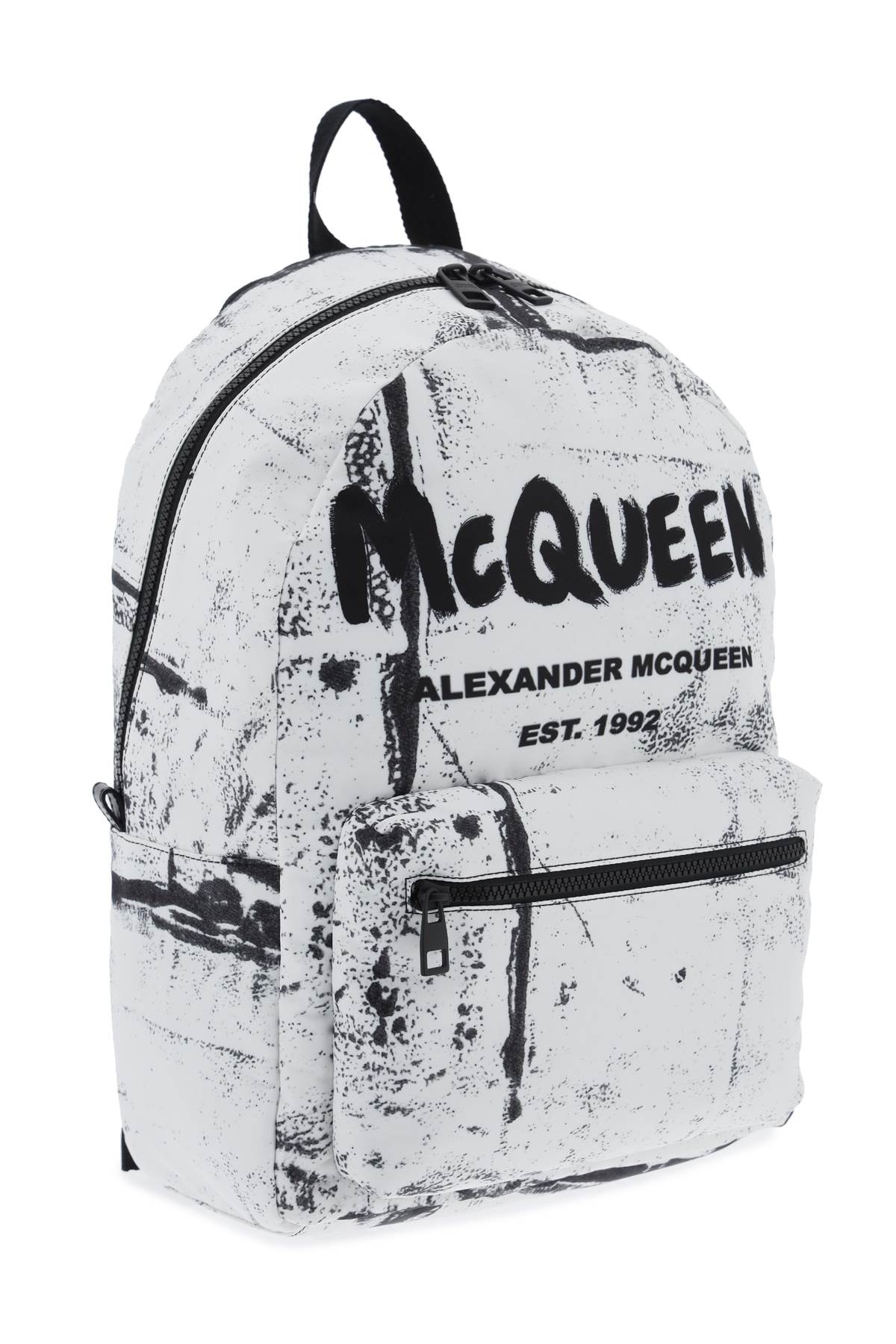 Alexander Mcqueen Metropolitan Backpack   White