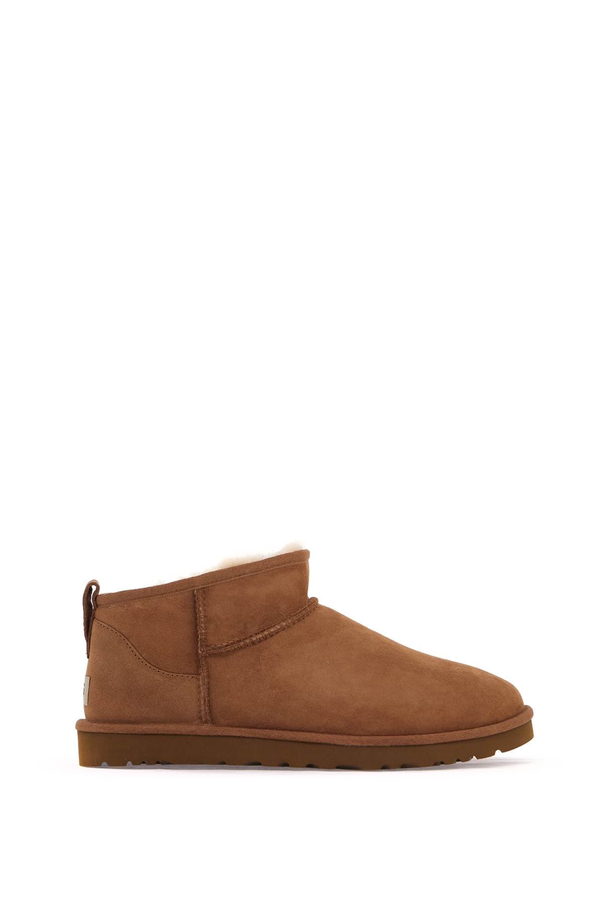 Ugg Classic Ultra Mini Ankle Boots   Brown