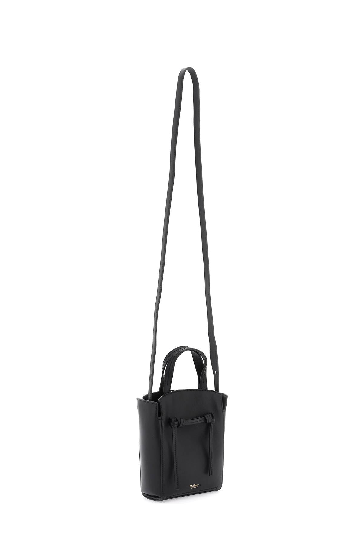 Mulberry Mini Clovelly Tote Bag   Black