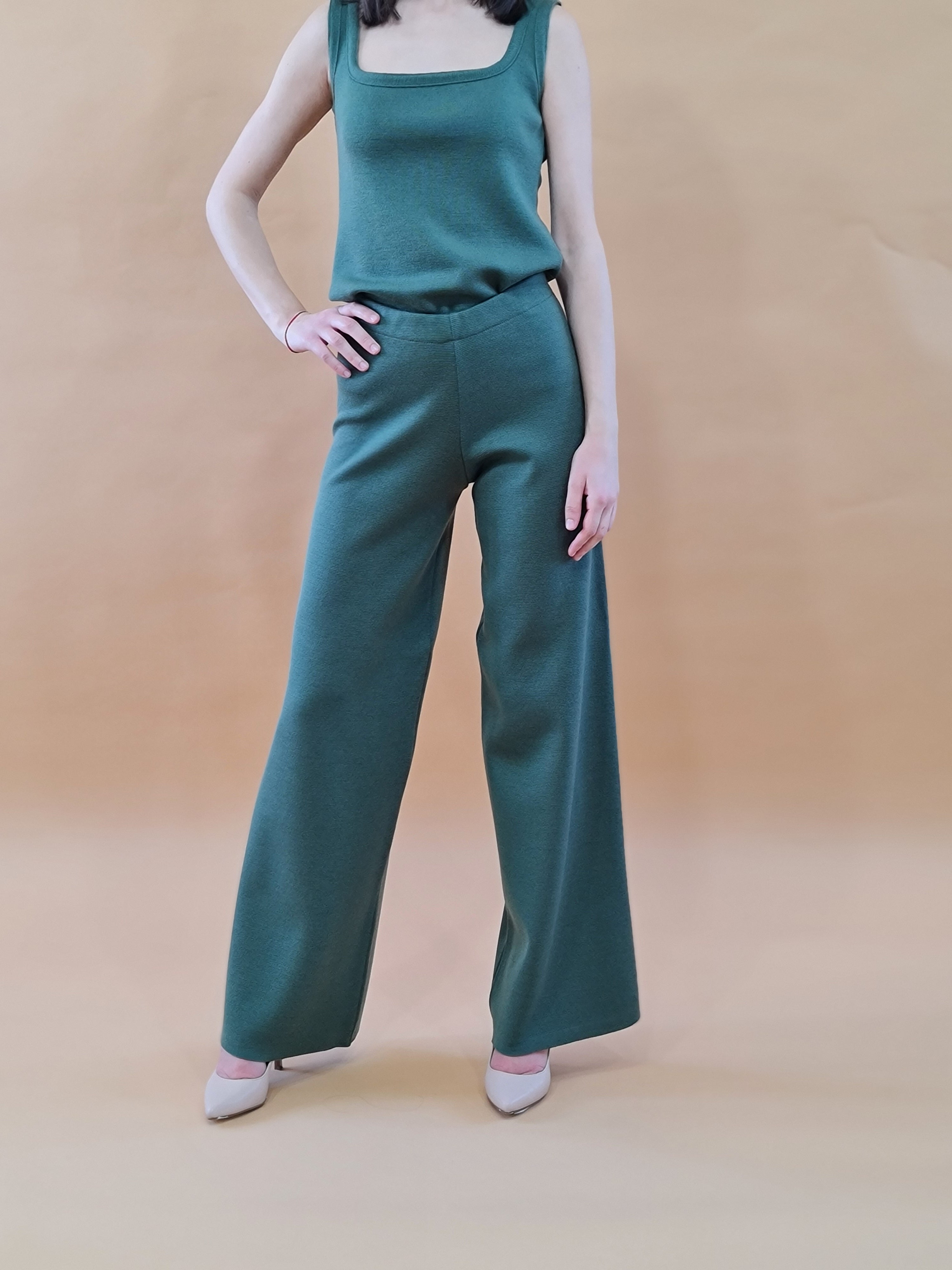 Silenzio Merino Wide-Leg Trousers