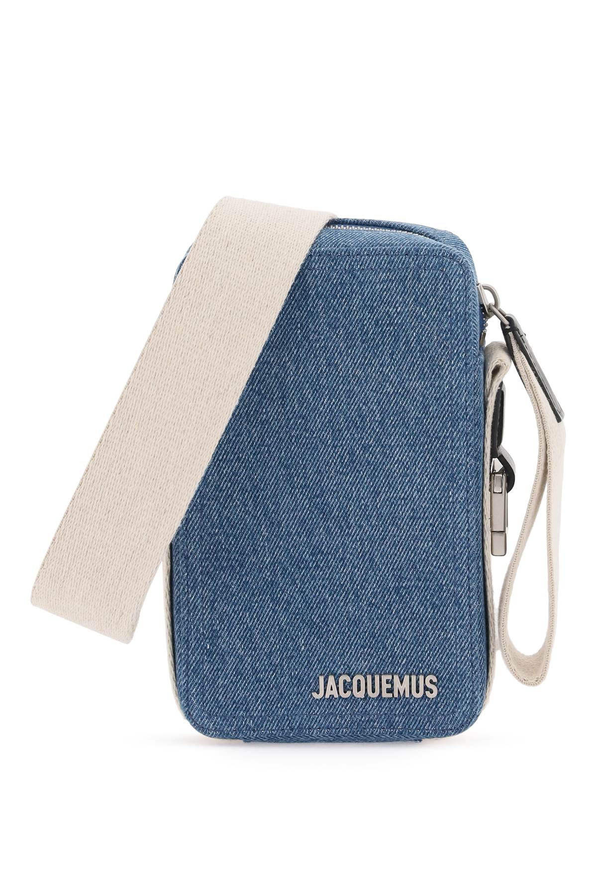 Jacquemus Le Cuerda Vertical Crossbody Bag   Blue