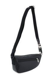 Burberry Shield Crossbody Bag   Black