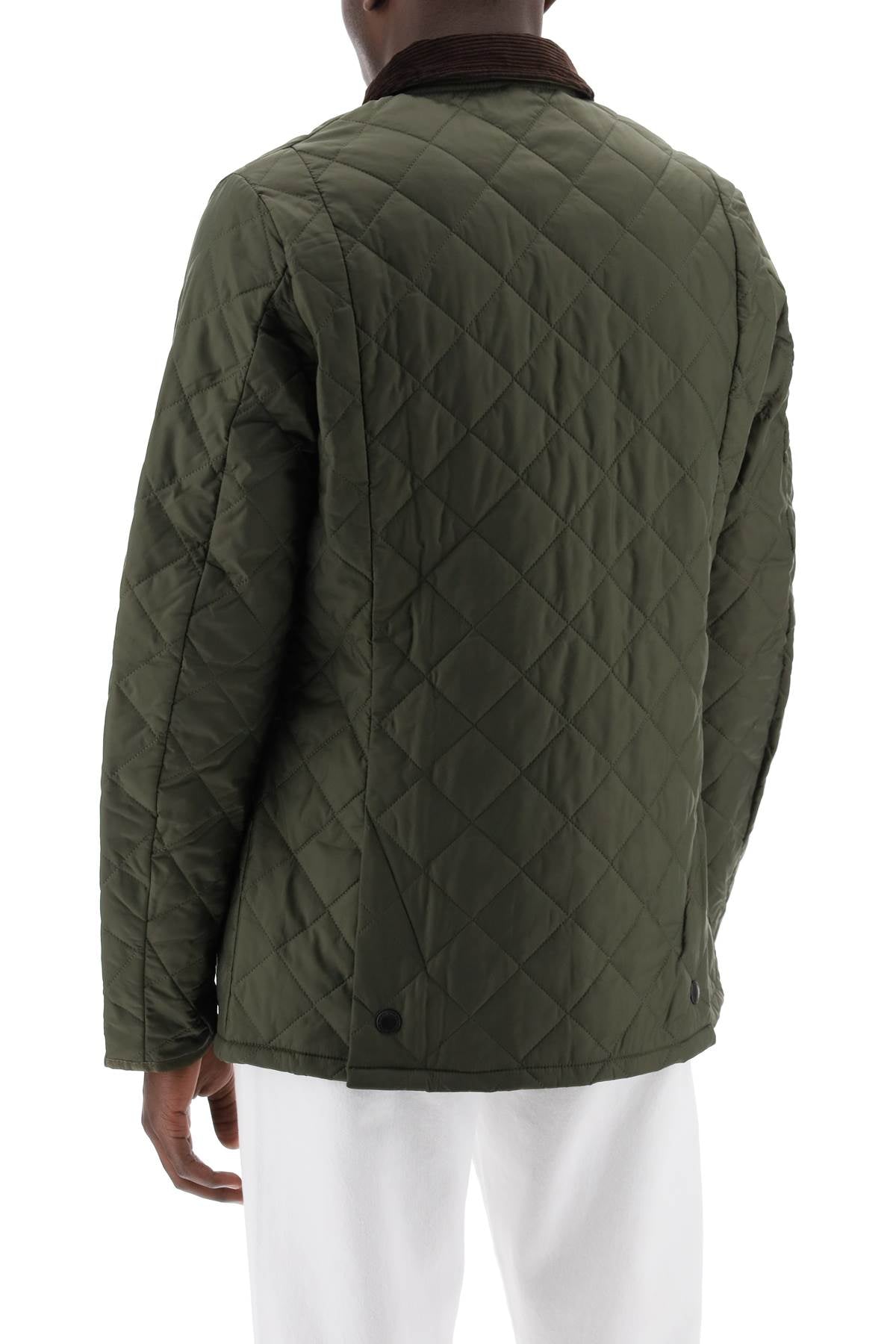 Barbour Heritage Liddesdale Quilted Jacket   Green