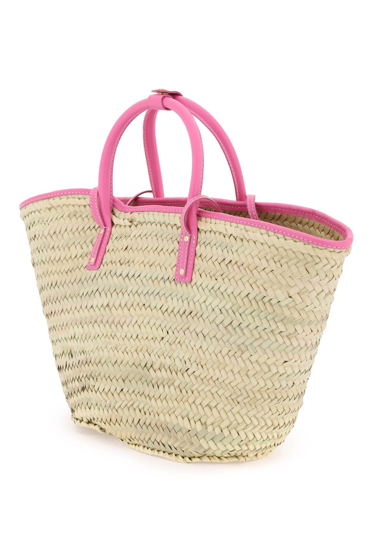 Jacquemus Le Panier Soli Basket Bag   Beige