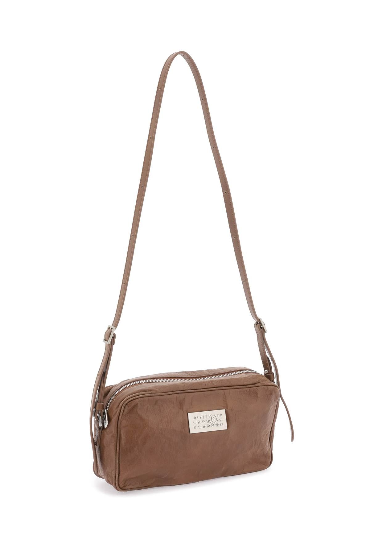 Mm6 Maison Margiela Numeric Shoulder Bag   Brown