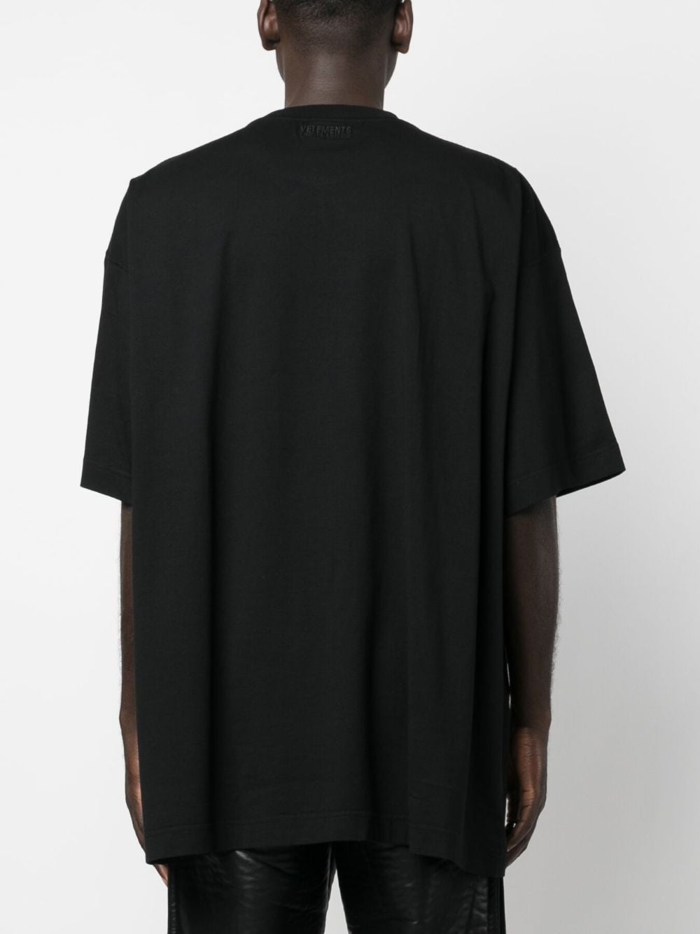 Vetements T Shirts And Polos Black