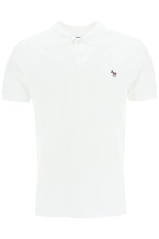 Ps Paul Smith Organic Cotton Slim Fit Polo Shirt   White