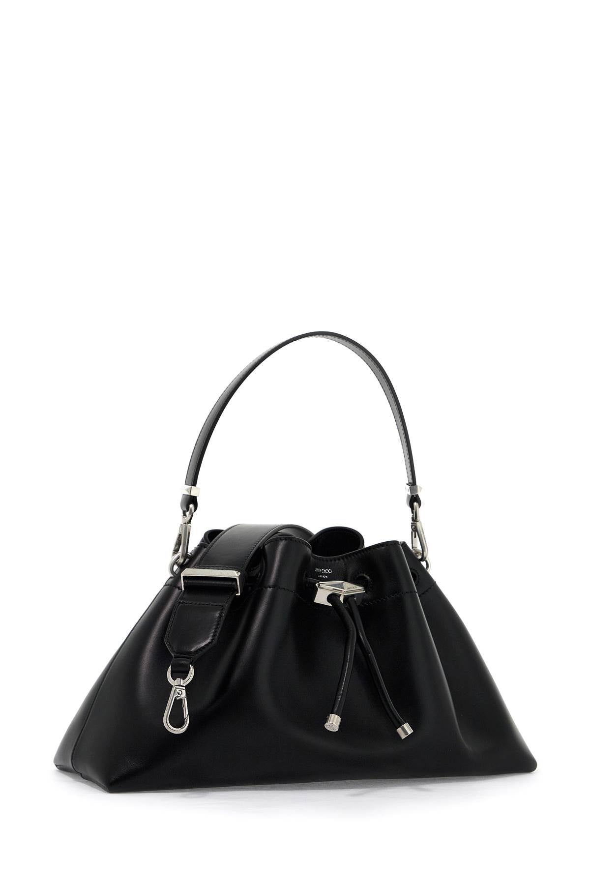 Jimmy Choo Replace With Double Quotebon Bon Bucket Shoulder Bag East/West   Black