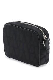 Valentino Garavani Black Iconographe Crossbody Bag