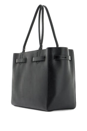 Tom Ford Hammered Leather Tote Bag   Black