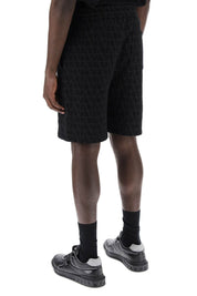 Valentino Garavani Toile Iconographe Sweatshorts   Black