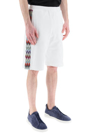 Missoni Side Band Sweatshorts   White