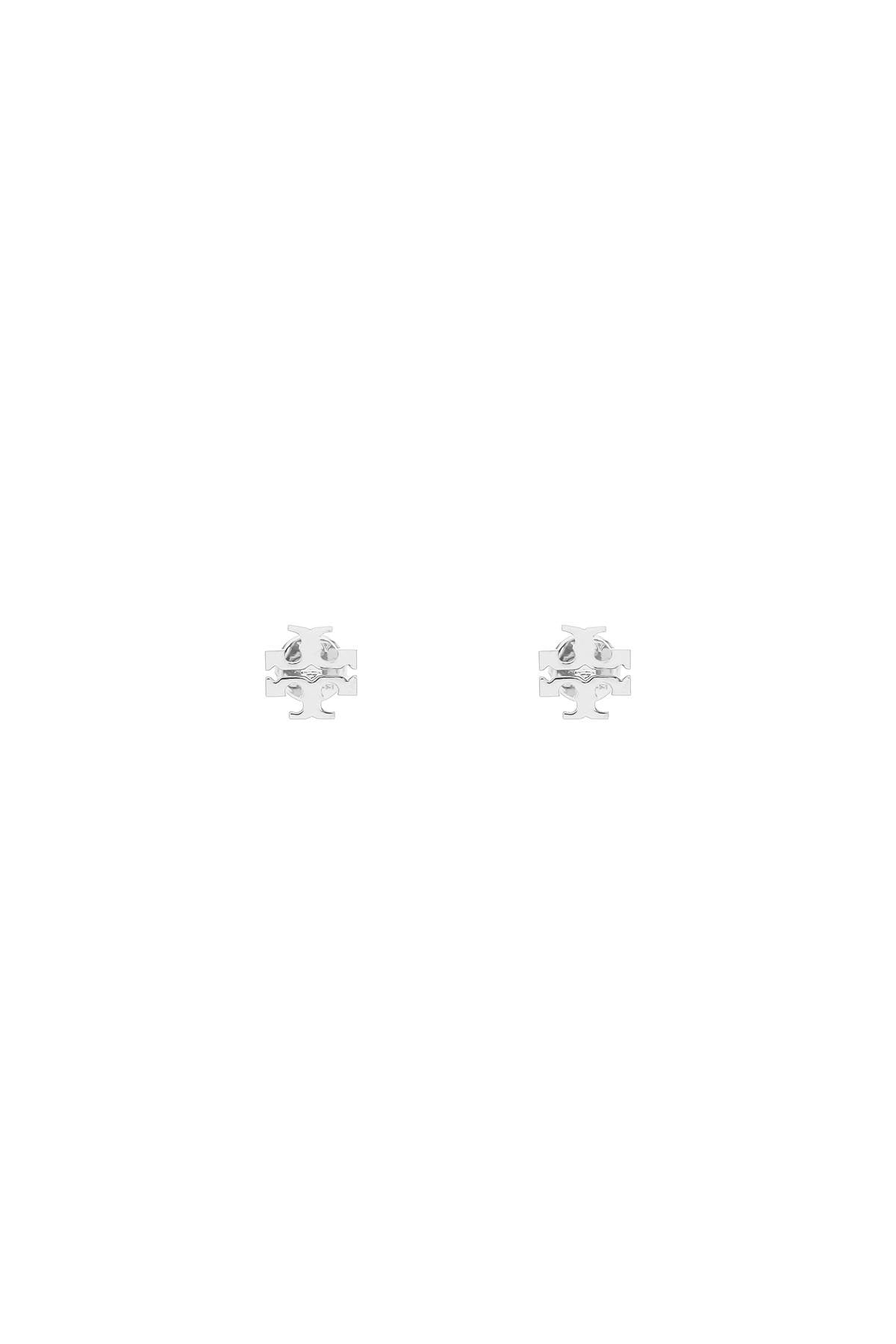 Tory Burch Kira Stud Earrings   Silver