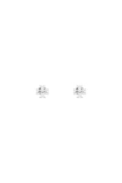 Tory Burch Kira Stud Earrings   Silver