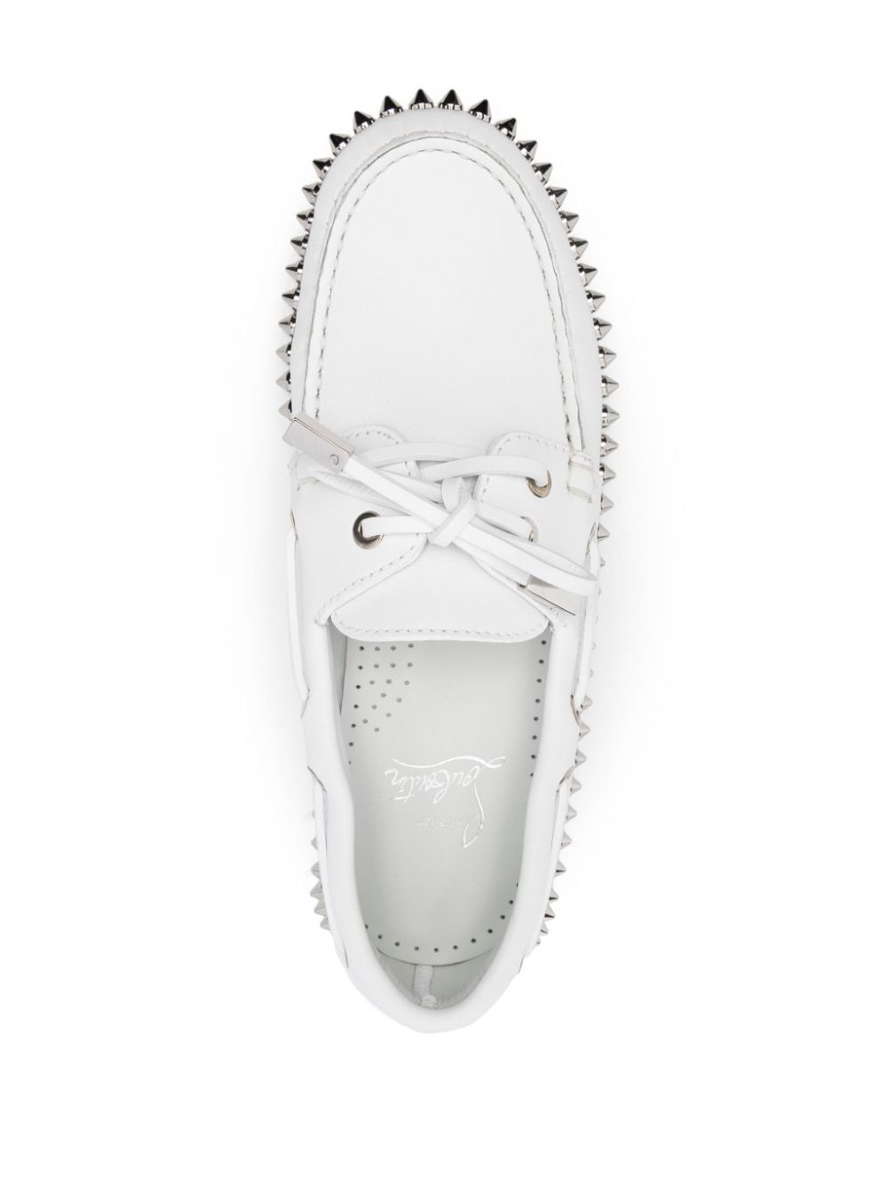 Christian Louboutin Flat Shoes White