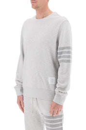 Thom Browne Cotton 4 Bar Sweatshirt   Grey