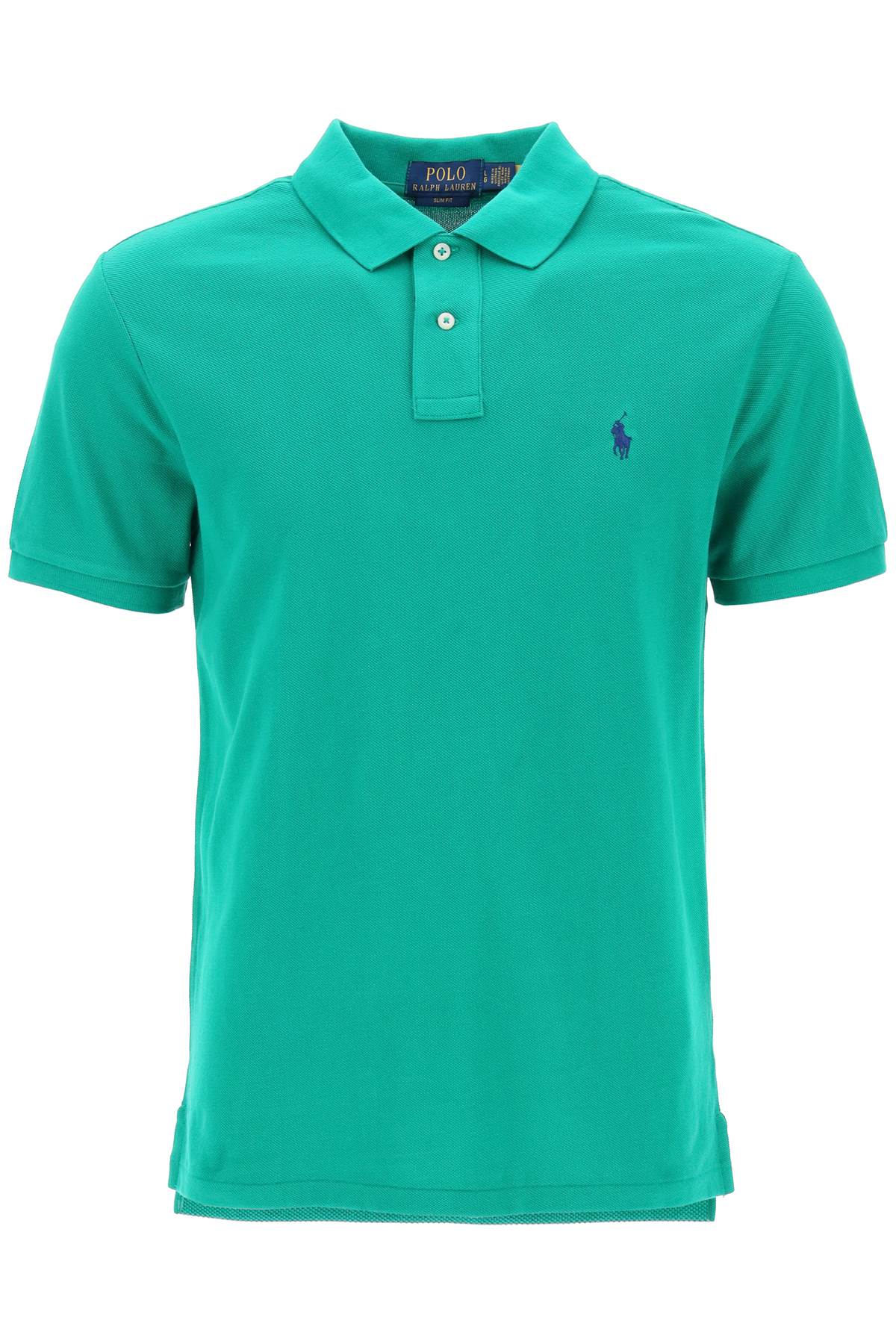 Polo Ralph Lauren Pique Cotton Polo Shirt   Green