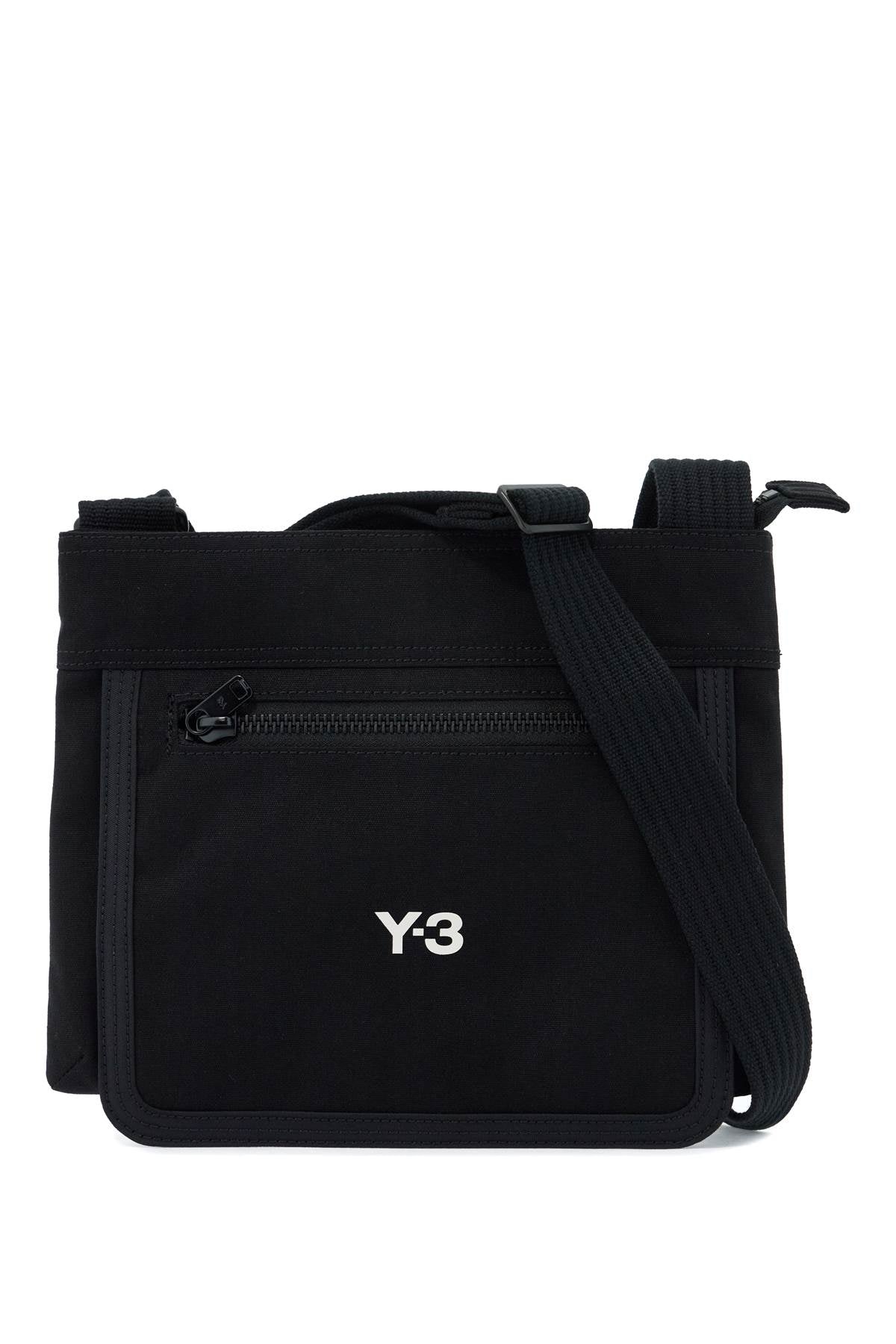 Y 3 Classic Shoulder Bag Sacoche   Black