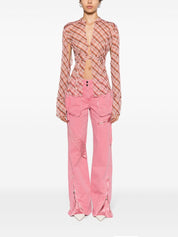 Blumarine Trousers Pink