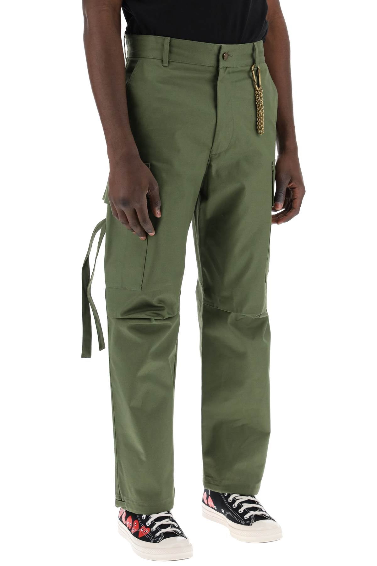 Darkpark Saint Cotton Cargo Pants   Green