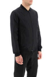 Herno Laminar Bomber Jacket In Gore Tex Infinium   Black