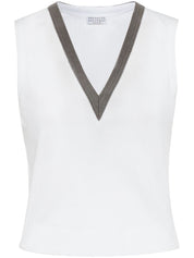 Brunello Cucinelli Top White