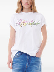 GANNI T-shirts and Polos White